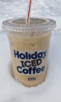 Vacation Vibes Cold Drink Cup 20oz w/Straw - Caribou Coffee